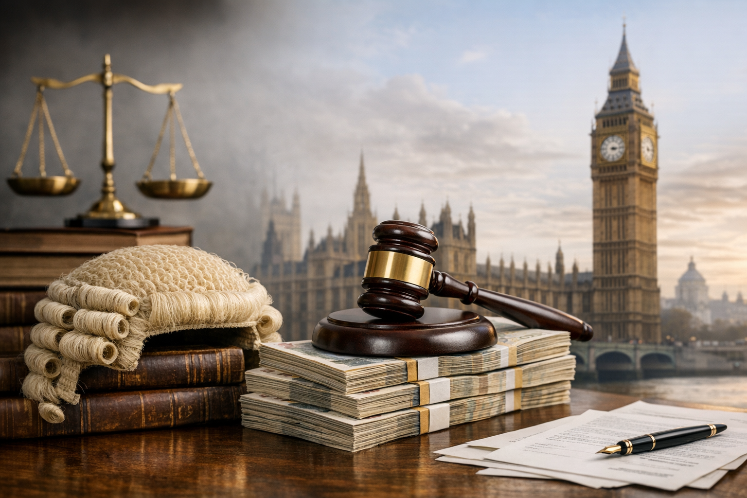 UK Lawyers’ Salaries, Wigs and Top Legal Experts